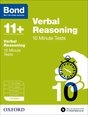 Cover image - Bond 11 plus Verbal Reasoning 10 Minute Tests